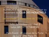 INVITATION : au lancement du CLUB DES INDUSTRIELS d&#039;ADIVBOIS