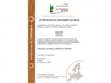 Premiers certificats de conformité au RBUE délivrés par Le Commerce du Bois